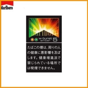 Marlboro萬寶路香煙橙子雙爆珠5mg日本本土免稅涼菸香港現貨