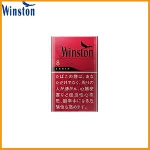 Winston雲斯頓香煙卡賓8mg日本本土免稅香港現貨